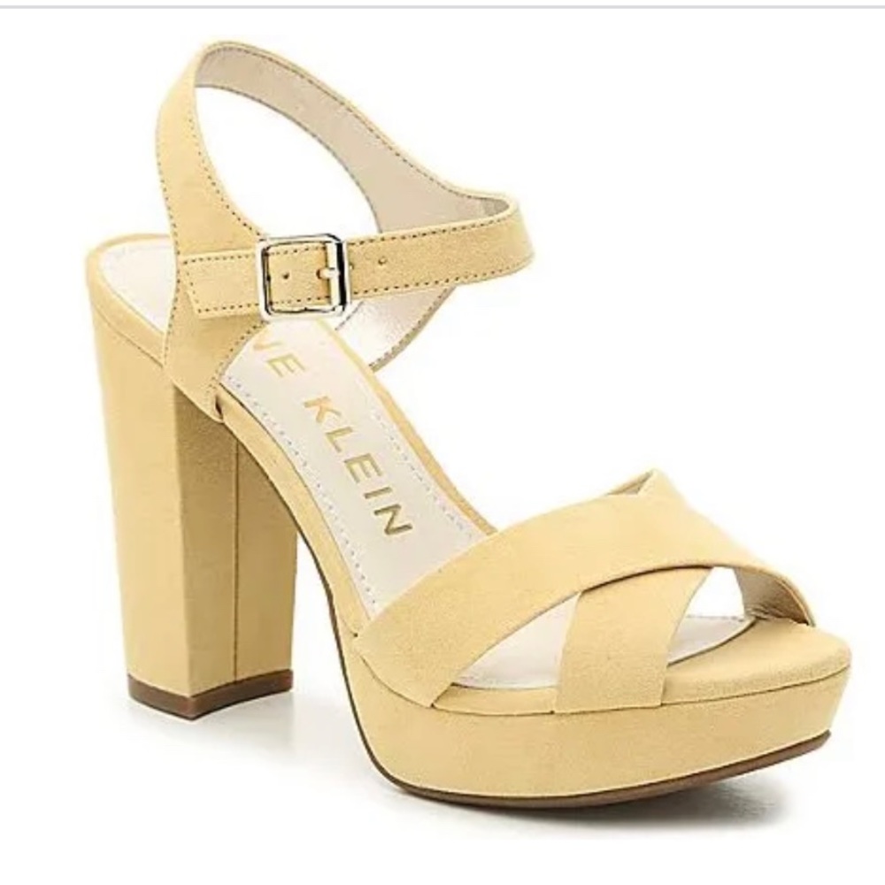 Anne Klein platform block heel sandal